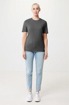 IQONIQ Bryce T-Shirt aus recycelter Baumwolle, anthrazit Anthrazit | XS