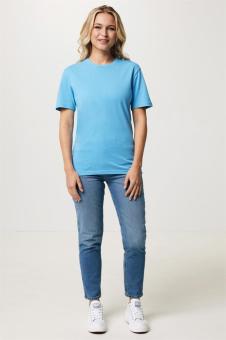 IQONIQ Bryce T-Shirt aus recycelter Baumwolle, Ruhiges Blau Ruhiges Blau | XS