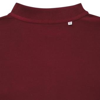 IQONIQ Yosemite recycled cotton pique polo, Burgundy red Burgundy red | XS