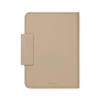 VINGA Baltimore RCS Passport Cover With Finder Dual Fawn