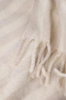 VINGA Lioro GRS wool blend blanket Fawn