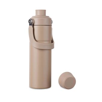 VINGA Baltimore Trek RCS recycelte SS Flasche 600ml Beige