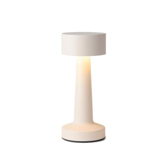 VINGA Maris Tischleuchte aus RCS recyceltem ABS Beige