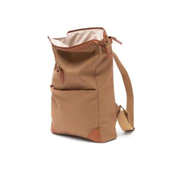 VINGA Sloane rucksack RCS recycled polyester Brown