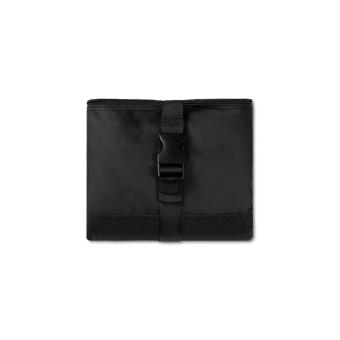 VINGA Livorno GRS recycled polyester weekend bag Black