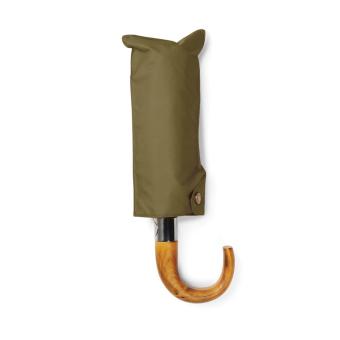 VINGA Bosler AWARE™ recycled pet 21" foldable umbrella Green