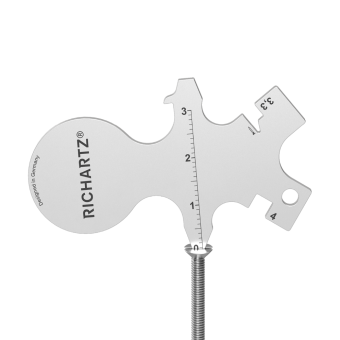 RICHARTZ® EINKAUFSWAGENLÖSER happy Silver