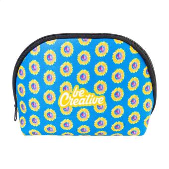 CreaBeauty Soft M Individuelle RPET-Kosmetiktasche Schwarz