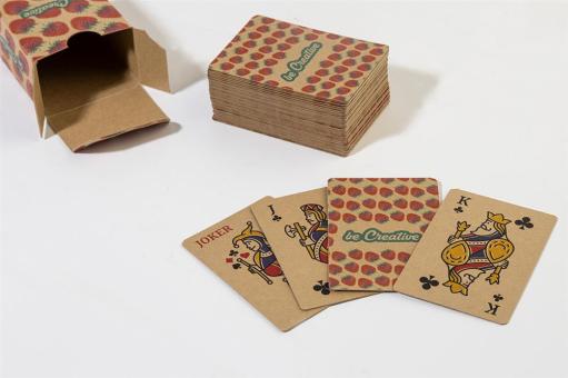 CreaCard Pocket Eco Individueller Spielkarten Natur