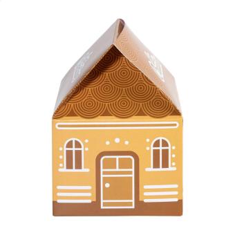 CreaBox Hut house shaped gift box White