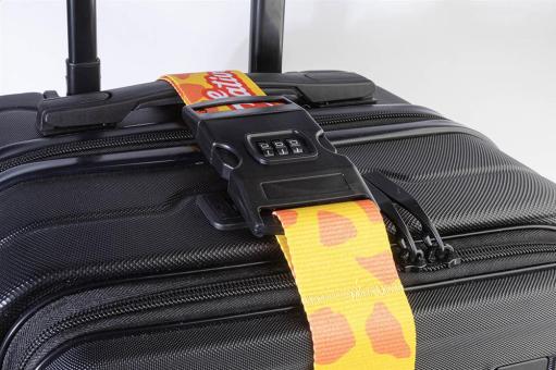 SuboStrap Lock XL custom luggage belt White