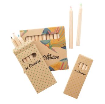 Penxil 6 Eco custom 6 pc pencil set Nature