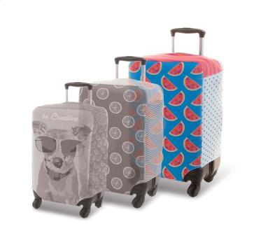 BagSave L custom luggage cover, white White | L
