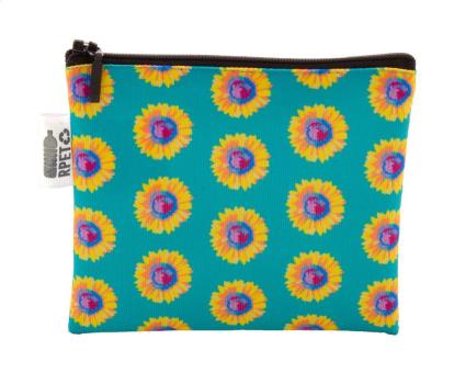 CreaBeauty S RPET Individuelle Kosmetiktasche Schwarz/weiss