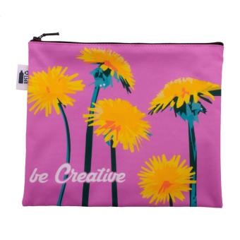 CreaBeauty L RPET custom cosmetic bag Black/white