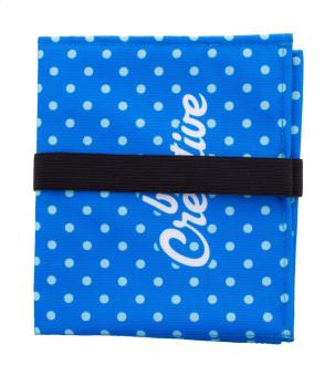 Fanseat Fold Individuelles RPET Sitzkissen Schwarz/weiss