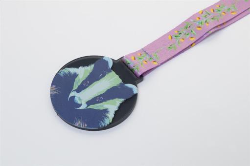 Subdal Colour Individuelle Medaille Transparent schwarz