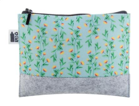 CreaFelt Beauty S custom cosmetic bag White/grey
