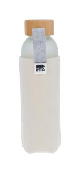 CarryFelt Glass glass bottle White