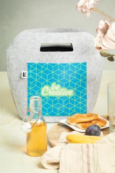 CreaFelt Coolgrab custom RPET cooler bag White/grey