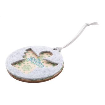 CreaFelt Tree Christmas tree ornament, angel Grey melange/navy