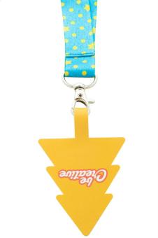 Subyard Mobile Xmas custom RPET mobile holder lanyard White