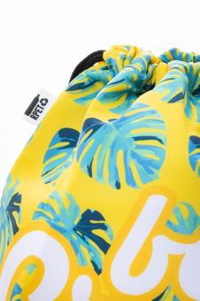 CreaCool Draw Individuell bedruckbare Kühl-Kordelzugtasche Schwarz/weiss