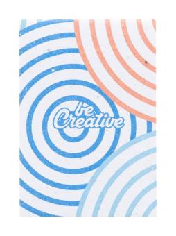 CreaNote Mini Seed custom seed paper notebook White