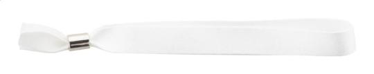 SuboWrist Alloy custom RPET festival bracelet White