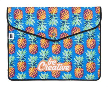 Compack custom RPET document laptop bag Black