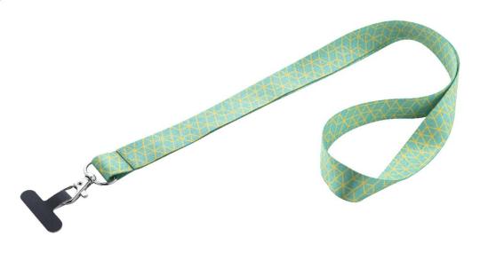 Subyard Mobile Slim custom RPET mobile holder lanyard Black