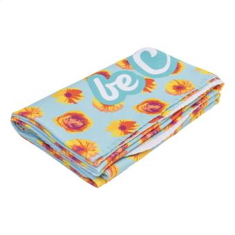 CreaFleece Individuelle Fleece-Decke, RPET Weiß