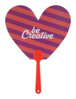 Digibreeze custom made fan Red/white