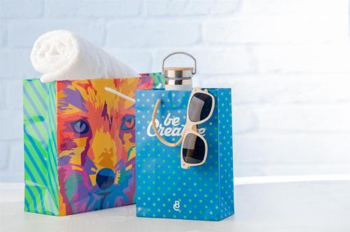 CreaShop H Papiertasche, horizontal Weiß