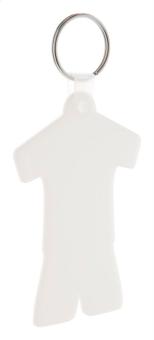 Corner keyring White