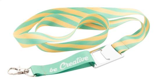 Subyard Drink Sublimations-Lanyard Weiß