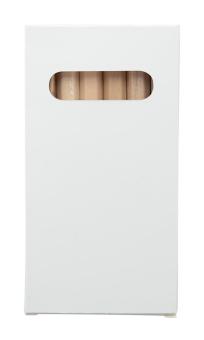 Penxil 6 custom 6 pc pencil set White