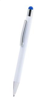 Wirly touch ballpoint pen Blue/white