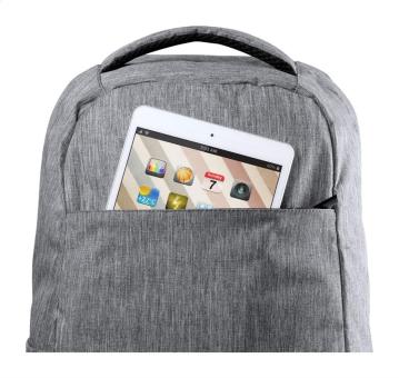 Elisha anti-theft backpack Ash grey