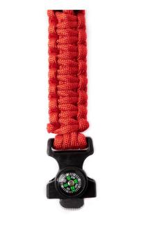 Kupra survival bracelet Red/black