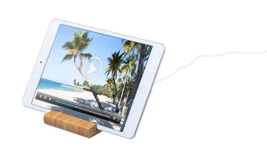 Restix Wireless-Charger/Handyhalter Natur