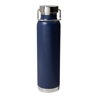 Cuppar Kupferisolierte Thermoflasche Dunkelblau