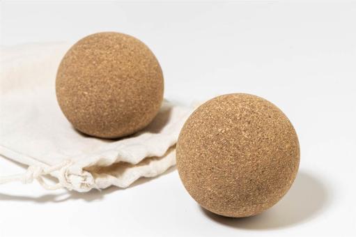 Sukha Kork-Massagekugel Natur