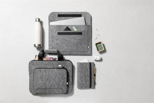 Feddox RPET laptop pouch Convoy grey