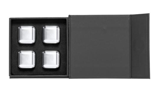 Arran Eiswürfel-Set Silber