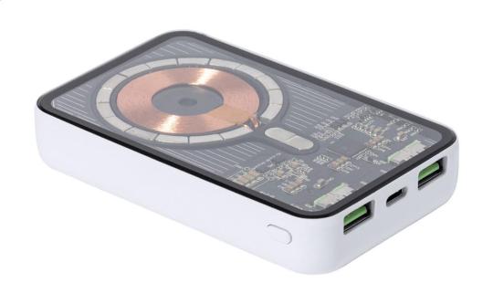Fanor transparent power bank White