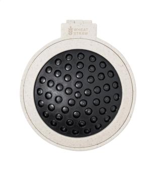 Webrush mirror with hairbrush Nature