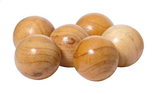 Zekor Petanque-Spielset Natur