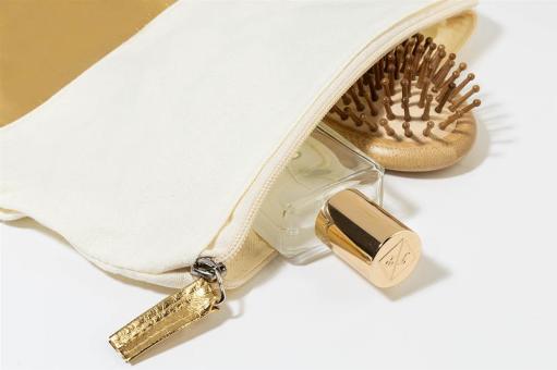 Mekkox Kosmetiktasche Gold
