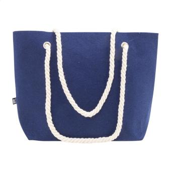 Refelt Beach Strandtasche RPET Dunkelblau